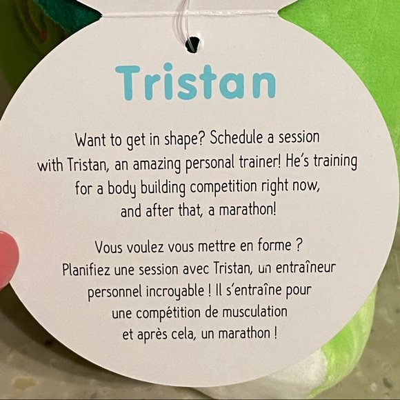 DINO “Tristan” Laying Squishmallow 9” NWT - Picture 7 of 8